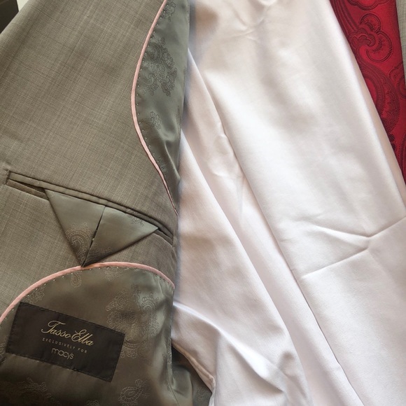 Tasso Elba - 2 piece suit - Size 42R 36W - Picture 7 of 8